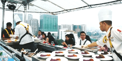 [Malaysia] Kuala Lumpur Dinner in The Sky - Triba East